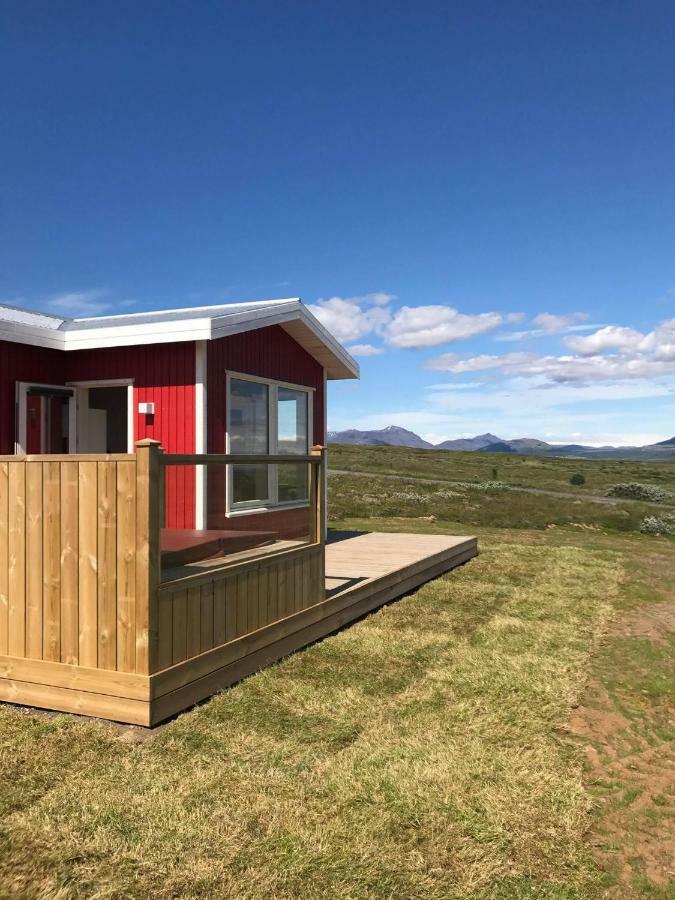 Blue View Cabin 1B With Private Hot Tub Reykholt  Exterior photo